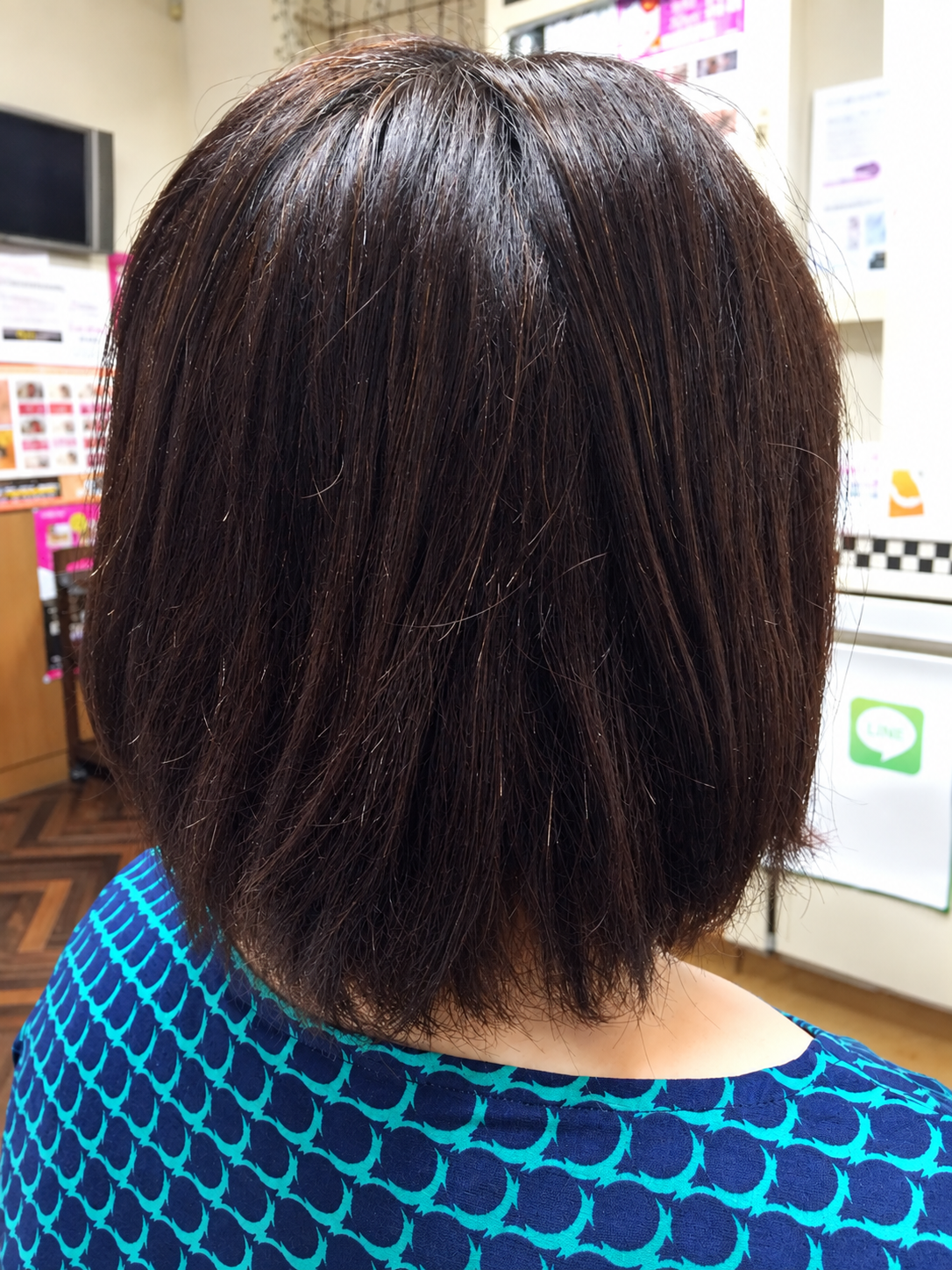 Before 施術前の髪