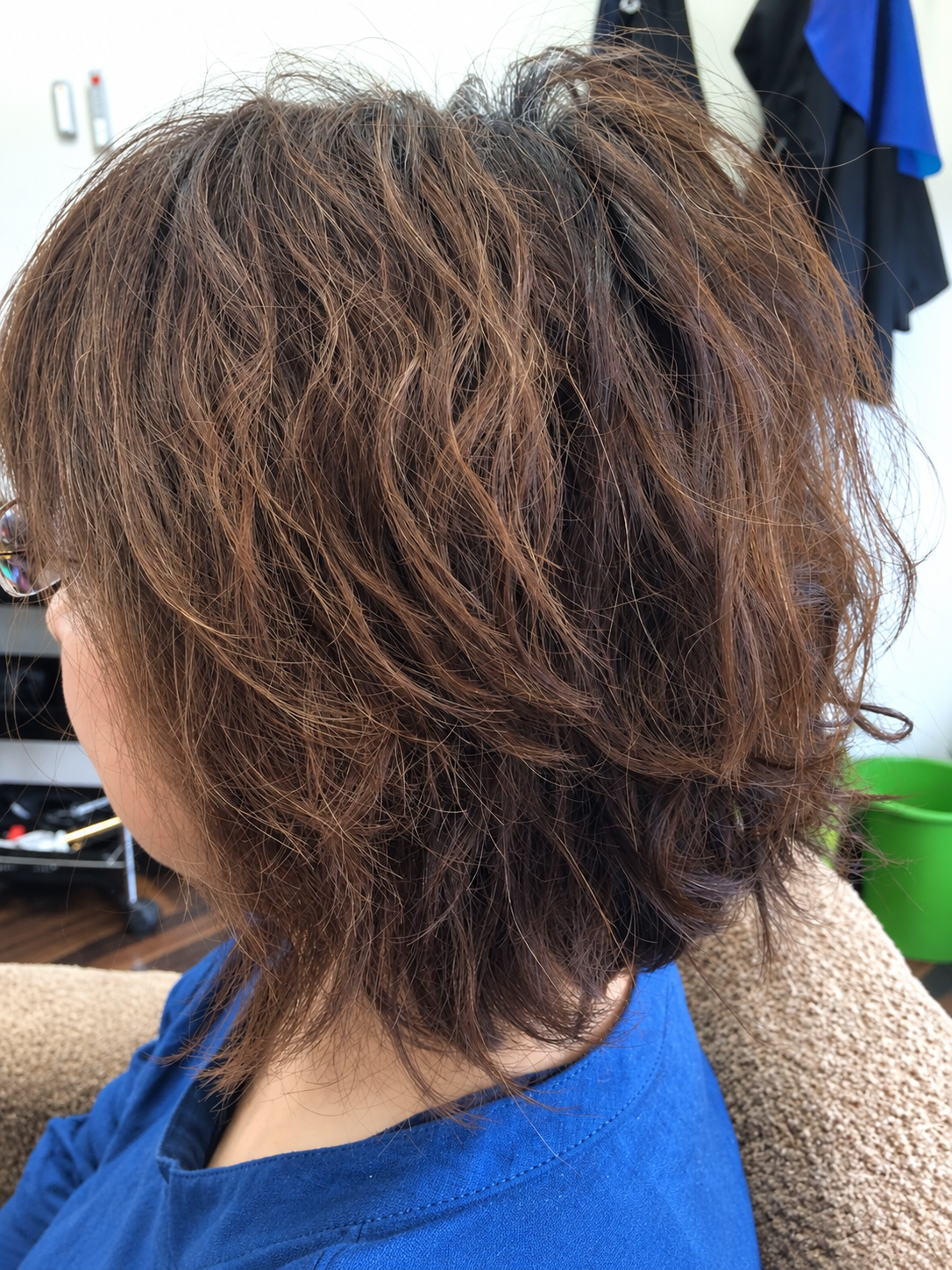 Before 施術前の髪